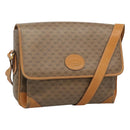 GUCCI Micro GG Supreme Shoulder Bag PVC Beige Gold 001 116 0924 Auth th5924-1