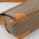 GUCCI Micro GG Supreme Shoulder Bag PVC Beige Gold 001 116 0924 Auth th5924-16