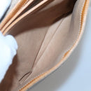 GUCCI Micro GG Supreme Shoulder Bag PVC Beige Gold 001 116 0924 Auth th5924-20