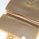 GUCCI Hand Bag Canvas 2way Beige Gold 000 46 0274 Auth th5937-17