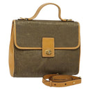 GUCCI Hand Bag Canvas 2way Beige Gold 000 46 0274 Auth th5937-1