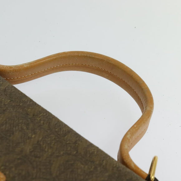 GUCCI Hand Bag Canvas 2way Beige Gold 000 46 0274 Auth th5937