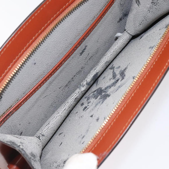 LOUIS VUITTON Epi Trousse Crete Pouch Brown M48403 LV Auth th5942