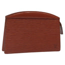 LOUIS VUITTON Epi Trousse Crete Pouch Brown M48403 LV Auth th5942-1