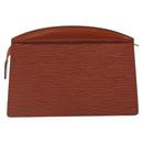 LOUIS VUITTON Epi Trousse Crete Pouch Brown M48403 LV Auth th5942-2
