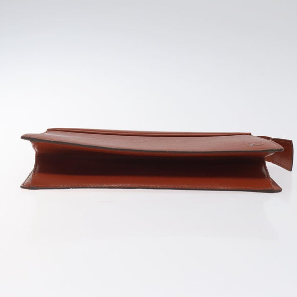LOUIS VUITTON Epi Trousse Crete Pouch Brown M48403 LV Auth th5942