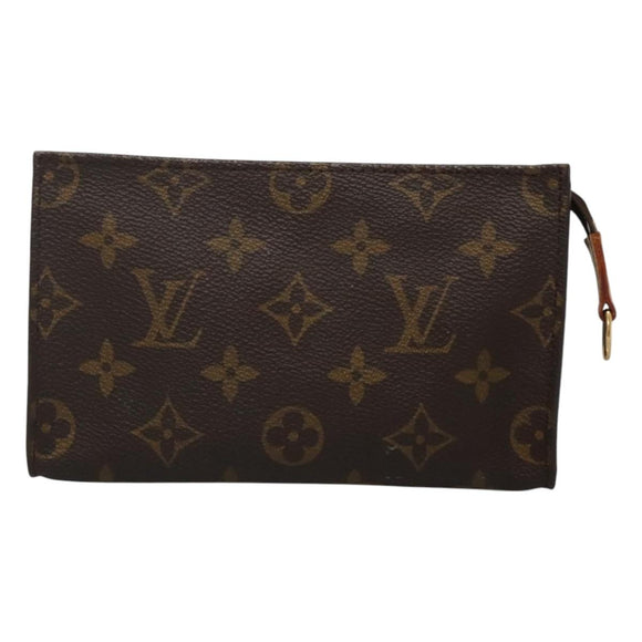 LOUIS VUITTON Monogram Bucket PM Accessory Pouch LV Auth th5943