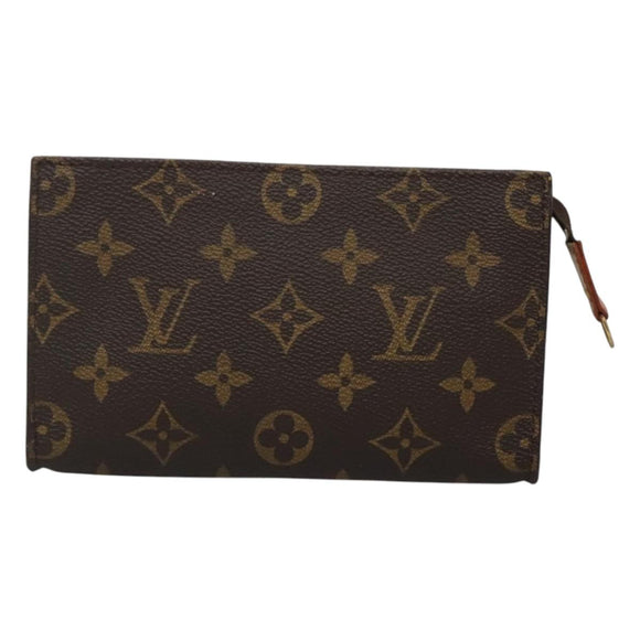 LOUIS VUITTON Monogram Bucket PM Accessory Pouch LV Auth th5945