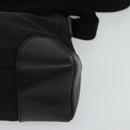 GUCCI GG Canvas Shoulder Bag Black Silver 114273 Auth th5949-15