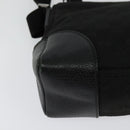 GUCCI GG Canvas Shoulder Bag Black Silver 114273 Auth th5949-16