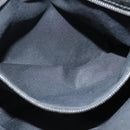 GUCCI GG Canvas Shoulder Bag Black Silver 114273 Auth th5949-21