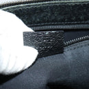 GUCCI GG Canvas Shoulder Bag Black Silver 114273 Auth th5949-12