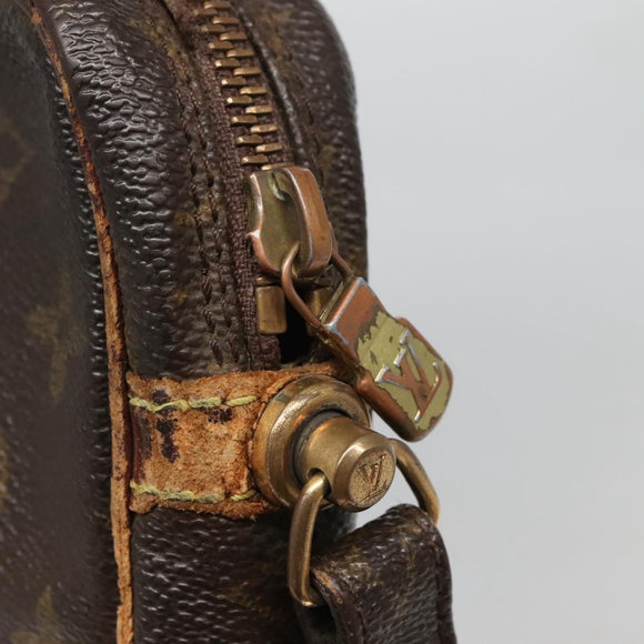 LOUIS VUITTON Monogram Marly Dragonne PM Clutch Bag M51827 LV Auth th5954