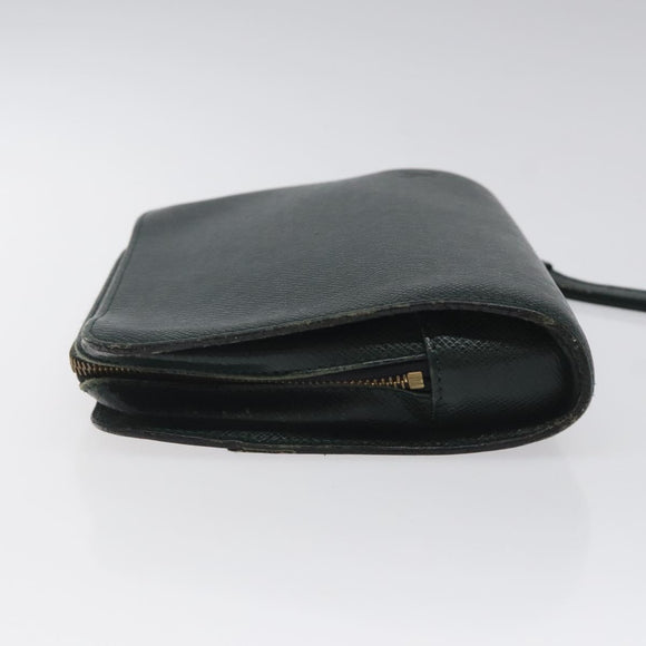 LOUIS VUITTON Taiga Baikal Clutch Bag Epicea M30184 LV Auth th5957