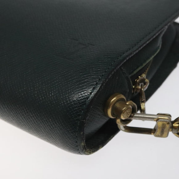 LOUIS VUITTON Taiga Baikal Clutch Bag Epicea M30184 LV Auth th5957