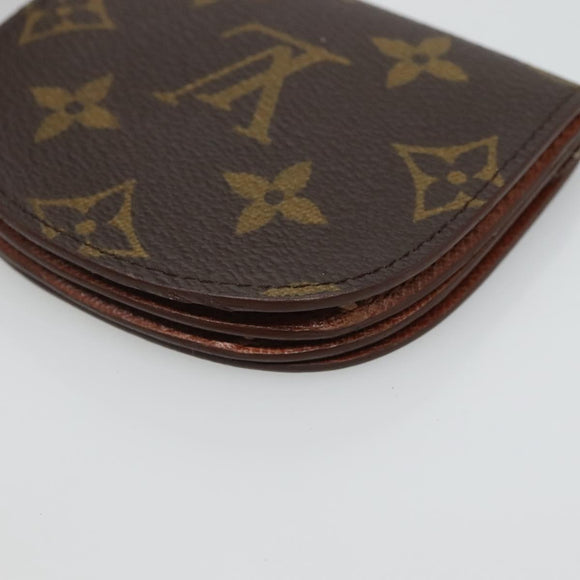 LOUIS VUITTON Monogram Porte Monnaie Guze Coin Purse M61970 LV Auth th5964