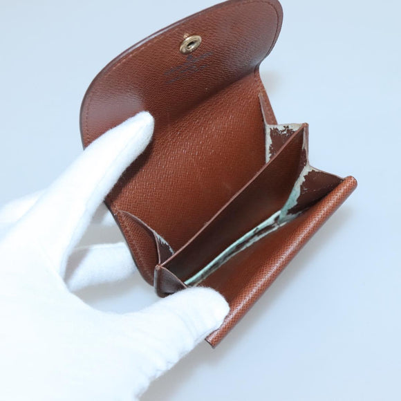 LOUIS VUITTON Monogram Porte Monnaie Guze Coin Purse M61970 LV Auth th5964