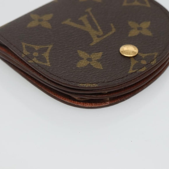LOUIS VUITTON Monogram Porte Monnaie Guze Coin Purse M61970 LV Auth th5964