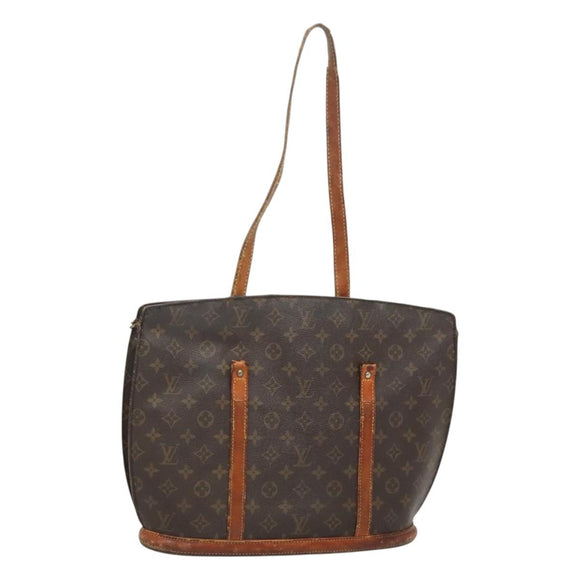 LOUIS VUITTON Monogram Babylone Tote Bag M51102 LV Auth th5965