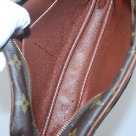 LOUIS VUITTON Monogram Compiegne 28 Clutch Bag M51845 LV Auth th5968