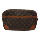 LOUIS VUITTON Monogram Compiegne 28 Clutch Bag M51845 LV Auth th5968-13