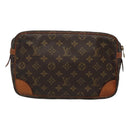 LOUIS VUITTON Monogram Compiegne 28 Clutch Bag M51845 LV Auth th5968-2