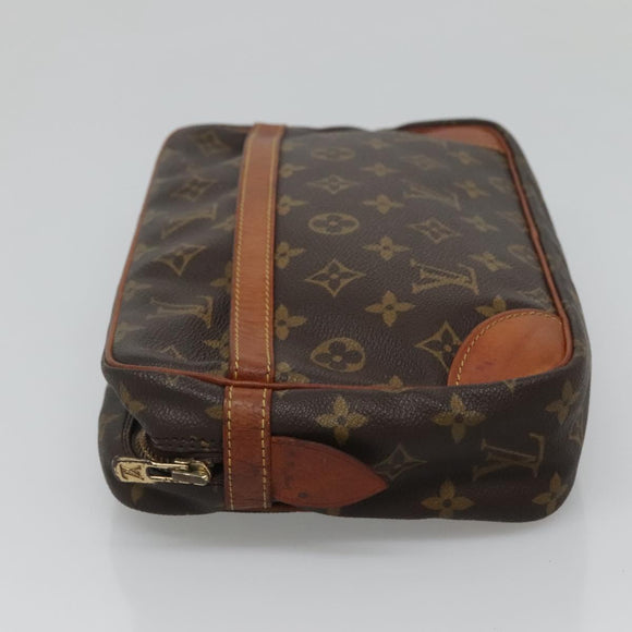 LOUIS VUITTON Monogram Compiegne 28 Clutch Bag M51845 LV Auth th5968