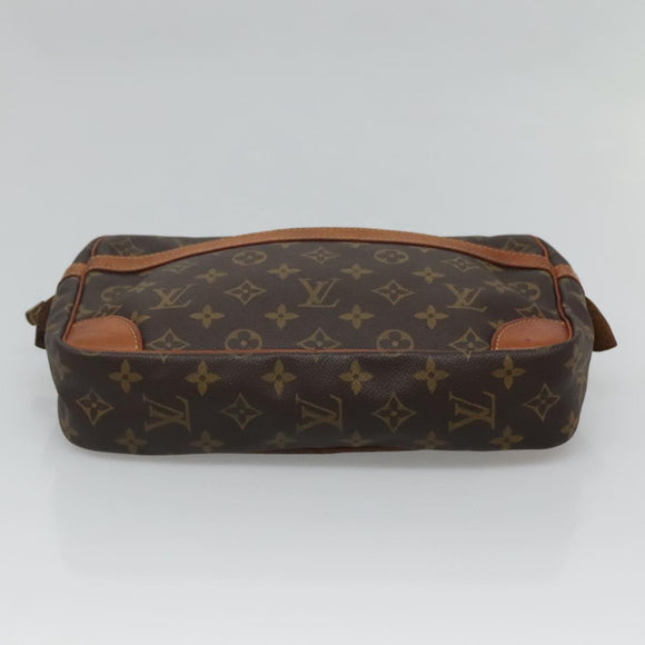 LOUIS VUITTON Monogram Compiegne 28 Clutch Bag M51845 LV Auth th5968