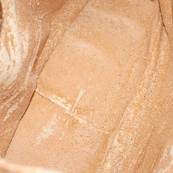 GUCCI Bamboo Hand Bag Leather 2way Brown Gold 001 3444 1638 Auth th5971