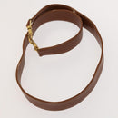 GUCCI Bamboo Hand Bag Leather 2way Brown Gold 001 3444 1638 Auth th5971-20