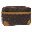 LOUIS VUITTON Monogram Compiegne 28 Clutch Bag M51845 LV Auth th5979-1