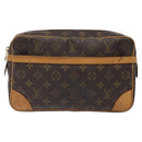 LOUIS VUITTON Monogram Compiegne 28 Clutch Bag M51845 LV Auth th5979-2