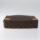LOUIS VUITTON Monogram Compiegne 28 Clutch Bag M51845 LV Auth th5979-7