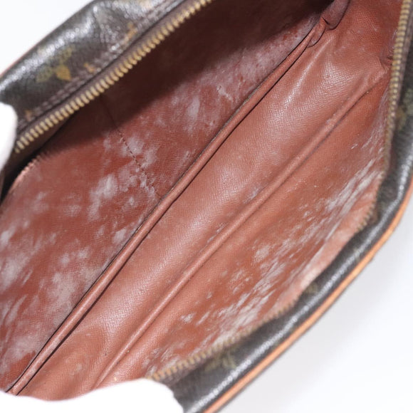 LOUIS VUITTON Monogram Compiegne 28 Clutch Bag M51845 LV Auth th5985