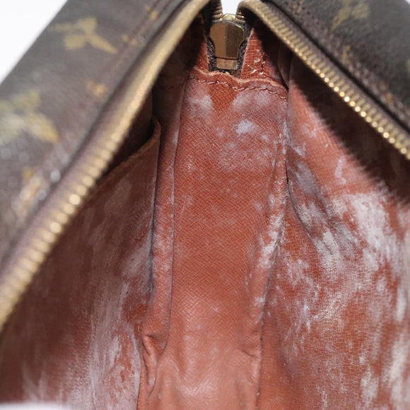 LOUIS VUITTON Monogram Compiegne 28 Clutch Bag M51845 LV Auth th5985