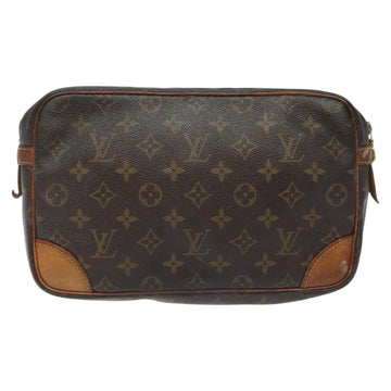 LOUIS VUITTON Monogram Compiegne 28 Clutch Bag M51845 LV Auth th5985 - 0