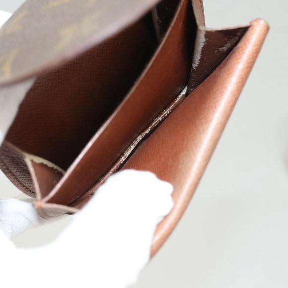 LOUIS VUITTON Monogram Porte Monnaie Guze Coin Purse M61970 LV Auth th5986