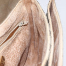 GUCCI GG Plus Supreme Shoulder Bag PVC Beige Gold Auth th5987-19