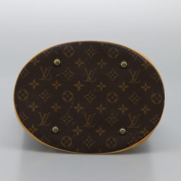 LOUIS VUITTON Monogram Bucket GM Shoulder Bag M42236 LV Auth th5994