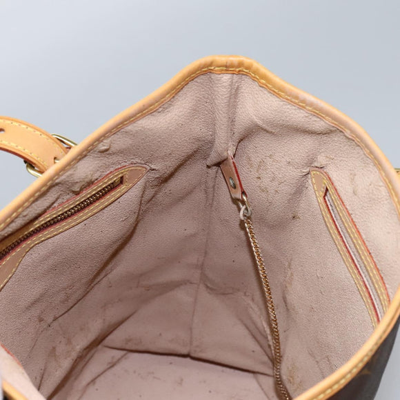 LOUIS VUITTON Monogram Bucket GM Shoulder Bag M42236 LV Auth th5994