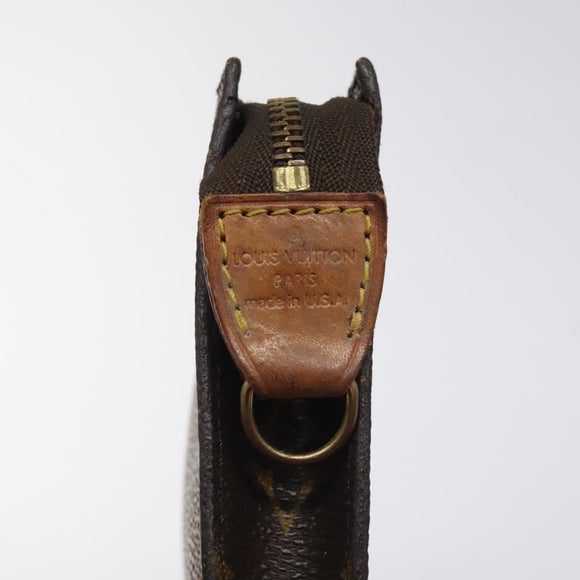 LOUIS VUITTON Monogram Bucket PM Accessory Pouch LV Auth th6003