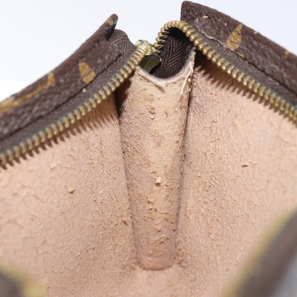 LOUIS VUITTON Monogram Bucket PM Accessory Pouch LV Auth th6003