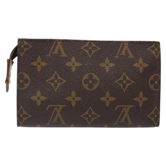 LOUIS VUITTON Monogram Bucket PM Accessory Pouch LV Auth th6003