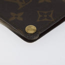 LOUIS VUITTON Monogram Porto Cartes Credit Pression Card Case M60937 Auth th6004-11