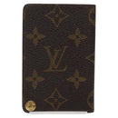 LOUIS VUITTON Monogram Porto Cartes Credit Pression Card Case M60937 Auth th6004-3