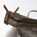 GUCCI GG Plus Supreme Shoulder Bag PVC Beige Auth th6012-15