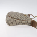 GUCCI GG Plus Supreme Shoulder Bag PVC Beige Auth th6012-4