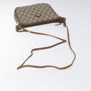 GUCCI GG Plus Supreme Shoulder Bag PVC Beige Auth th6012-7