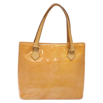 LOUIS VUITTON Monogram Vernis Houston Bag Marshmallow Pink M91302 LV Auth th6013 - 0