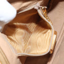 GUCCI Micro GG Supreme Shoulder Bag PVC Beige Gold 007 89 0094 Auth th6021-22